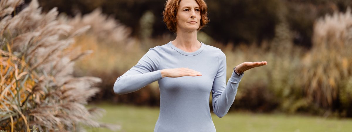 Den Himmel stuetzen und die Erde stemmen, um Milz und Magen zu staerken